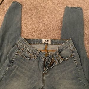 Paige skinny jeans